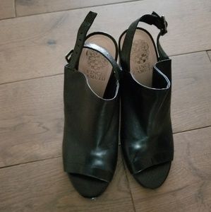 Vince Camuto Peeptoe bootie